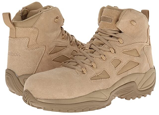 work boots with zipper