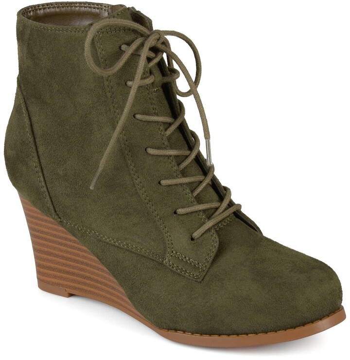 Olive Wedge Boots | Shop the world's 