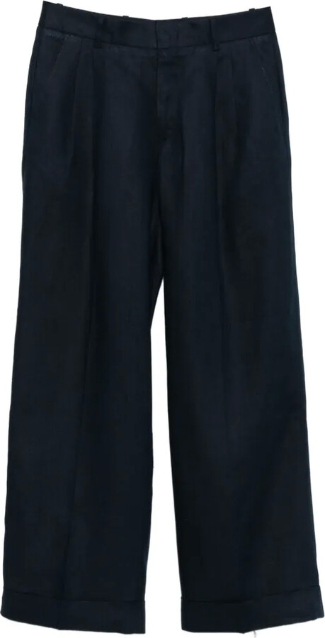 Cellar Door Angie pleated cuffed trousers