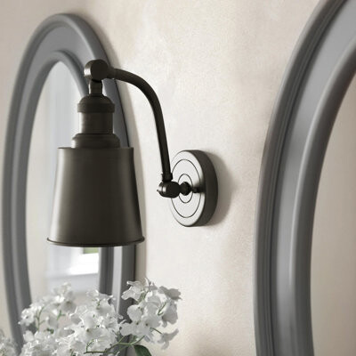 Three Posts Lavender Hill 1 - Light Dimmable Armed Sconce