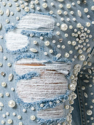 Philipp Plein embellished slim-fit jeans