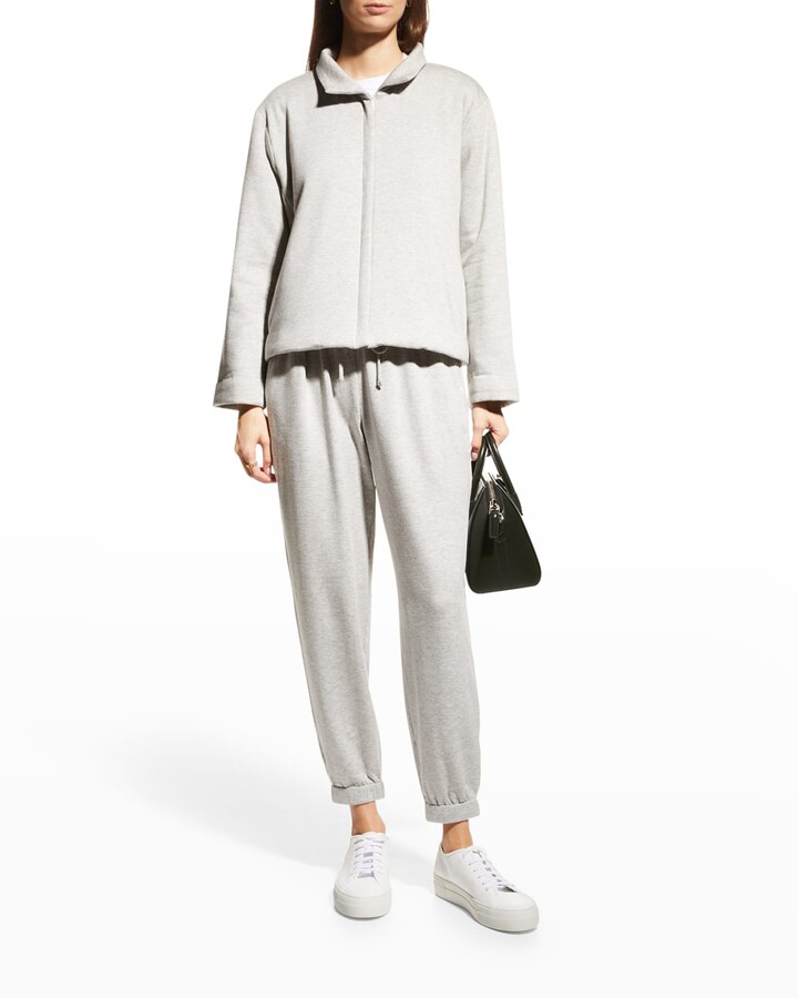 tencel stretch grid long jacket