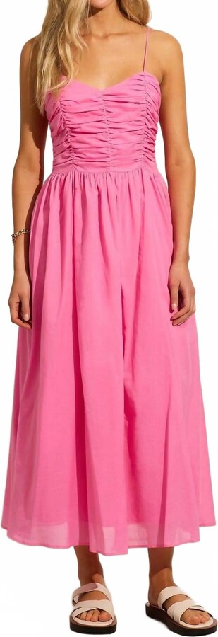 Auguste the Label Portia Midi Dress In Pink