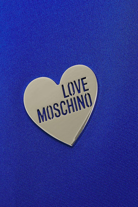 Love Moschino Appliqued Ponte Dress