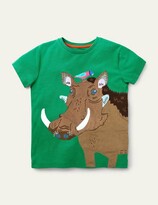 Thumbnail for your product : Exotic Animal Appliqué T-shirt