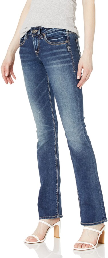 NEW Silver Jeans Women's SUKI BOOTCUT Leg Mid Rise 90411A