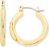 Thumbnail for your product : Liz Claiborne Silver-Tone Tube Hoop Earrings