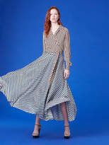 Thumbnail for your product : Diane von Furstenberg High-Waisted Draped Maxi Skirt