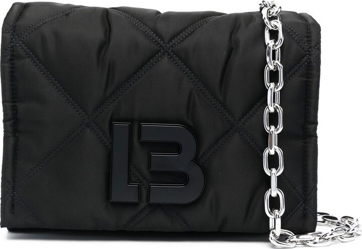 Bimba Y Lola M Padded Crossbody Bag - Black