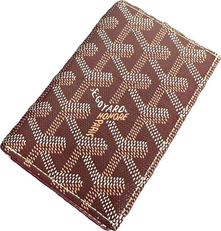 Goyard Saint Pierre leather card wallet - ShopStyle