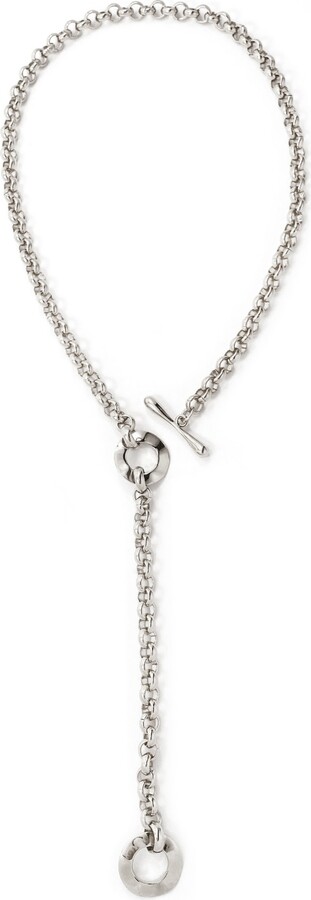 ５way 洗練ステートメント【BIKO】Axel Convertible Lariat BIKO - Axel Convertible Lariat Silver - ShopStyle Necklaces