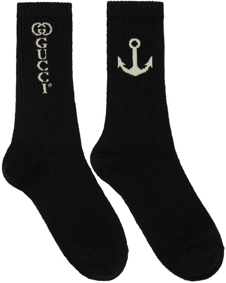 black gucci socks