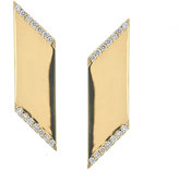 Thumbnail for your product : Lana Vanity Expose Angled Earrings with Diamonds