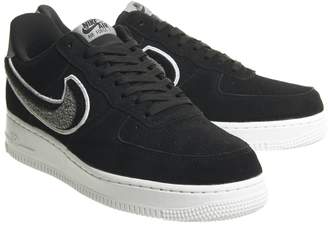 Nike Air Force 1 07 Trainers Black White Cool Grey
