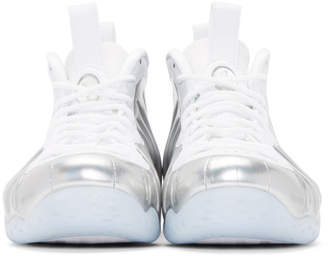 Nike White Air Foamposite One High-Top Sneakers