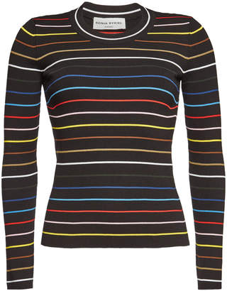 Sonia Rykiel Striped Pullover with Cotton