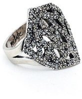 Thumbnail for your product : Mr. Kate Geo Diamond Cocktail Ring