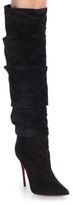 Thumbnail for your product : Christian Louboutin Ishtar Suede Over-The-Knee Boots
