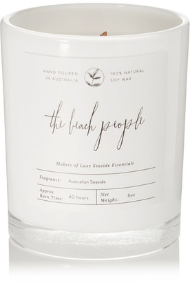 The Beach People Australian Seaside Scented Candle, 170g - White