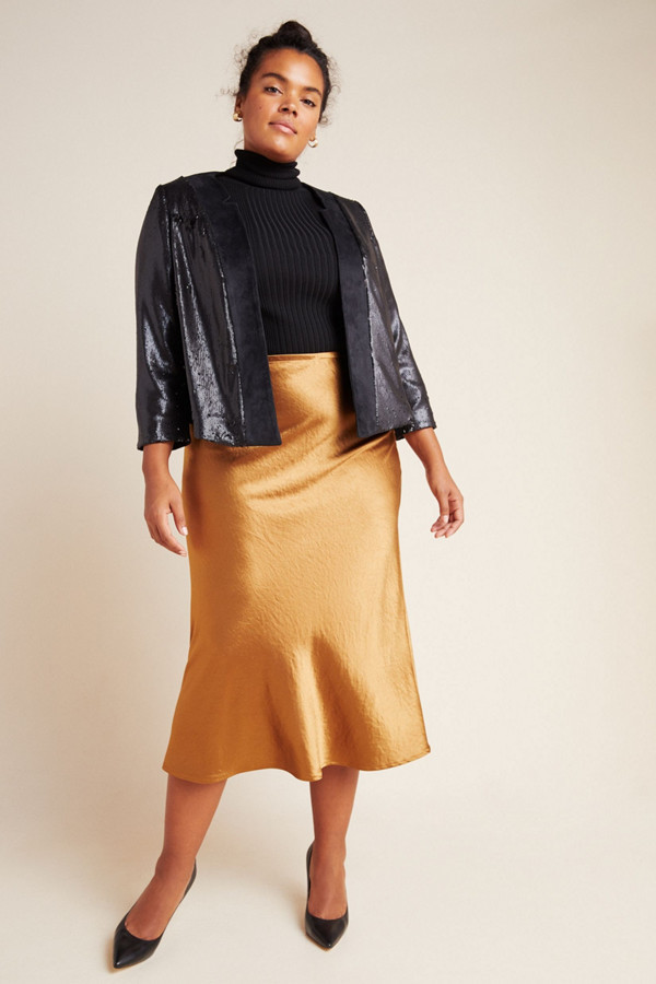 anthropologie sequin jacket