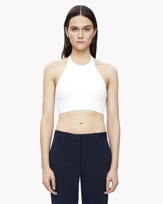 Theory Stretch Halter Top