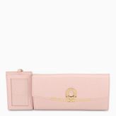 Thumbnail for your product : Ferragamo Pink Continental Gancini wallet