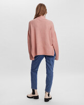Thumbnail for your product : Vero Moda Women's Pink Jumpers - Wind Long Sleeve Knit