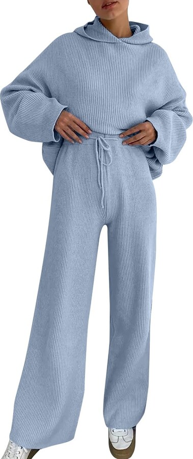 GANZHOUREN Tracksuit Women Ladies Tracksuits Lounge Wear Set