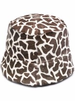 Thumbnail for your product : Simonetta Ravizza Animal-Print Bucket Hat