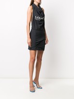 Thumbnail for your product : Lourdes Halter Neck Fitted Dress