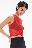 Thumbnail for your product : Out From Under Axel Sheer Mesh Tank Top