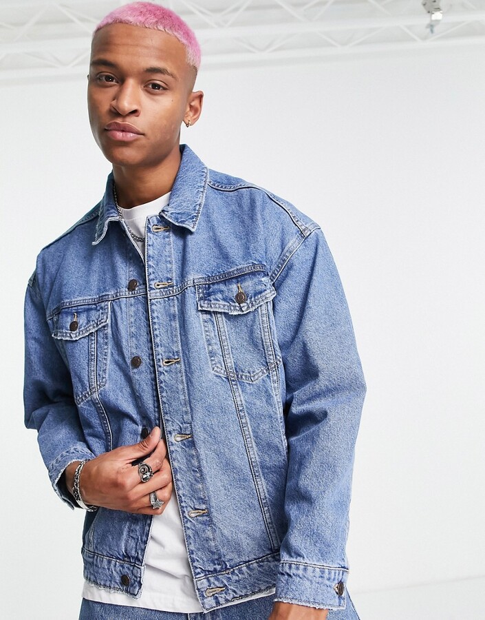 Bershka Jean Jackets | Shop the world's largest collection of fashion |  ShopStyle