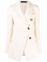 Thumbnail for your product : Proenza Schouler Tailored Button-Front Blazer