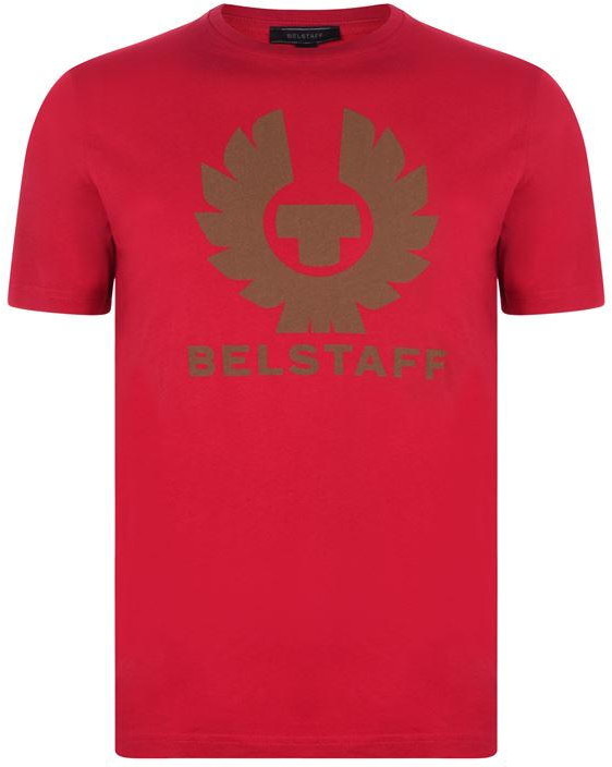 belstaff red t shirt