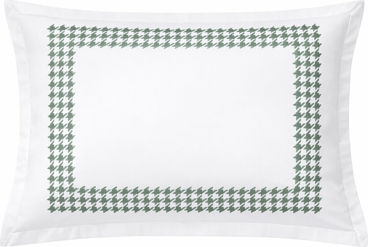 Los Encajeros Wales Cotton Satin King Sham