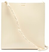 Thumbnail for your product : Jil Sander Tangle Medium Braided-strap Leather Shoulder Bag - White