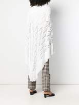 Thumbnail for your product : Circus Hotel fringed crochet shawl