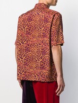 Thumbnail for your product : Aries Leopard-Print Hawaiian Shirt