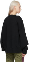 Thumbnail for your product : Palm Angels Black Hue Gothic Logo Sweatshirt