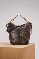 Thumbnail for your product : Jerome Dreyfuss Tanguy Mixed Python Shopper