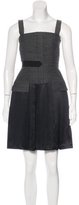 Thumbnail for your product : Behnaz Sarafpour Wool Cloqué Dress