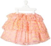 Thumbnail for your product : Charabia Ruffled Scalloped Skirt