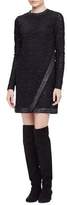 Thumbnail for your product : Tom Ford Long-Sleeve Faux-Wrap Dress, Black