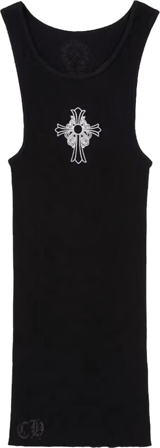 Chrome Hearts Hairy Cross tank top