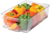 Thumbnail for your product : Oggi Stackable Storage Bin, Clear