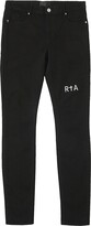 Thumbnail for your product : RtA Clayton Pintuck Logo Jeans