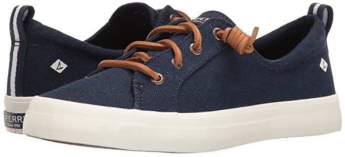 sperry crest vibe washed plaid sneaker
