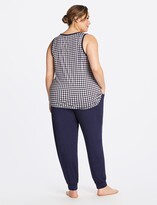 Thumbnail for your product : Draper James Hillary Pajama Set in Gingham
