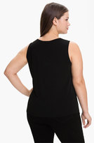 Thumbnail for your product : Eileen Fisher Silk Tank (Plus Size)