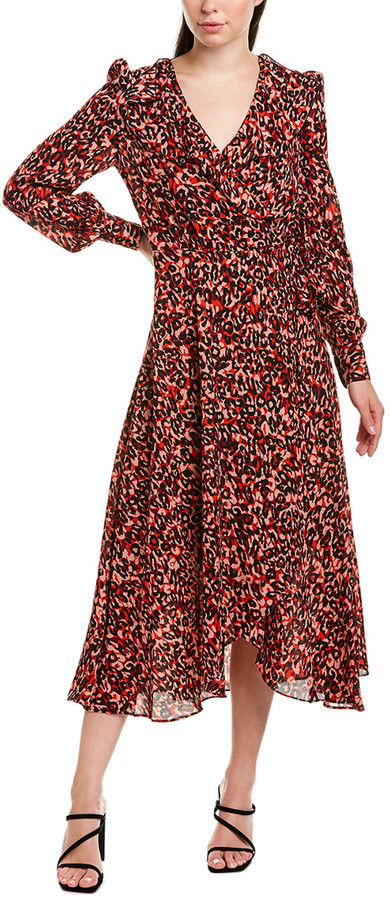 karen millen wrap dress